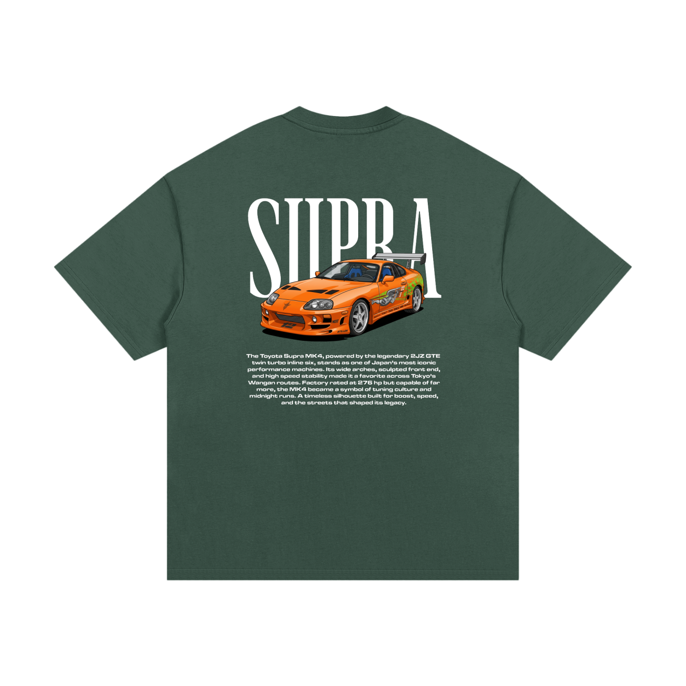 Dark Supra Mk4 — 2JZ Legend Technical Tee