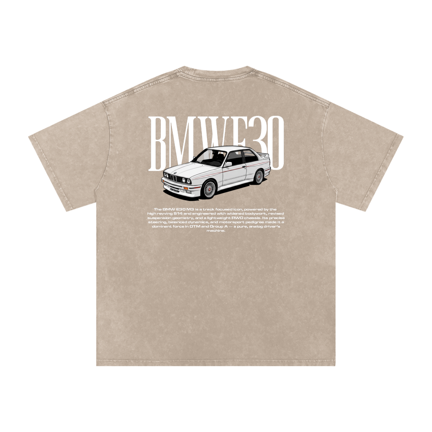 Washed BMW E30 Tee