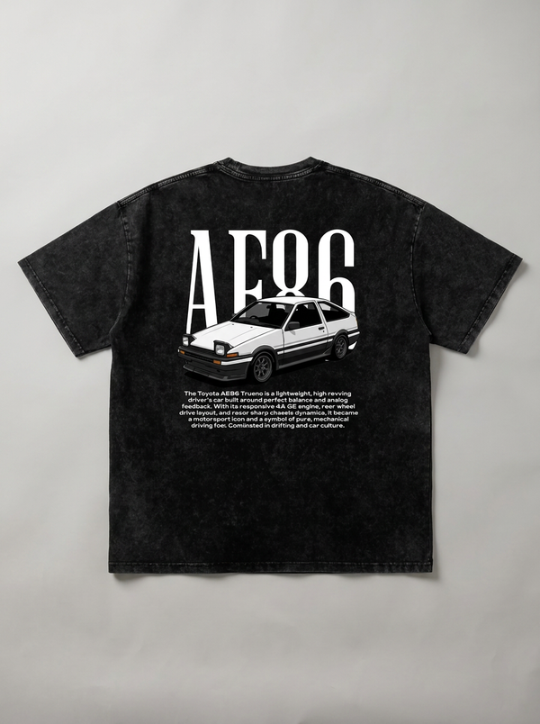 Washed Takumi's AE86 Tee