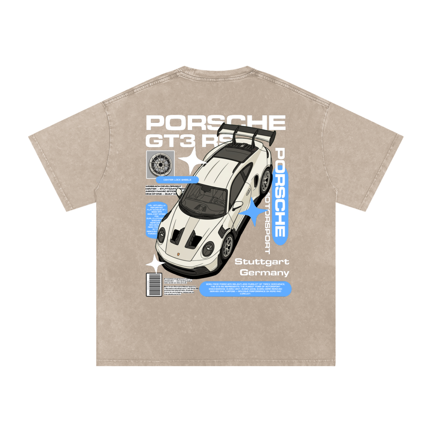 Washed GT3 RS Tee