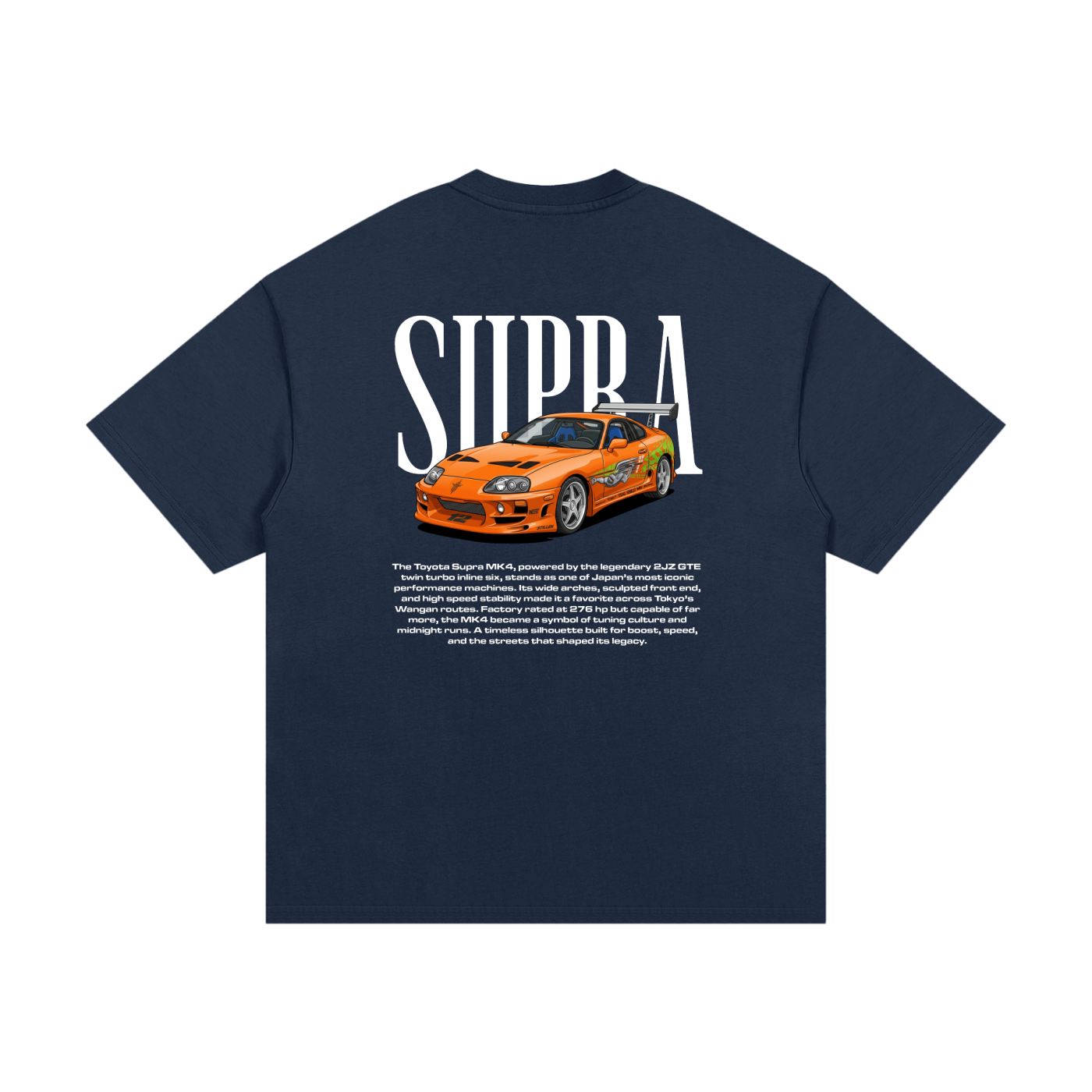Dark Supra Mk4 — 2JZ Legend Technical Tee