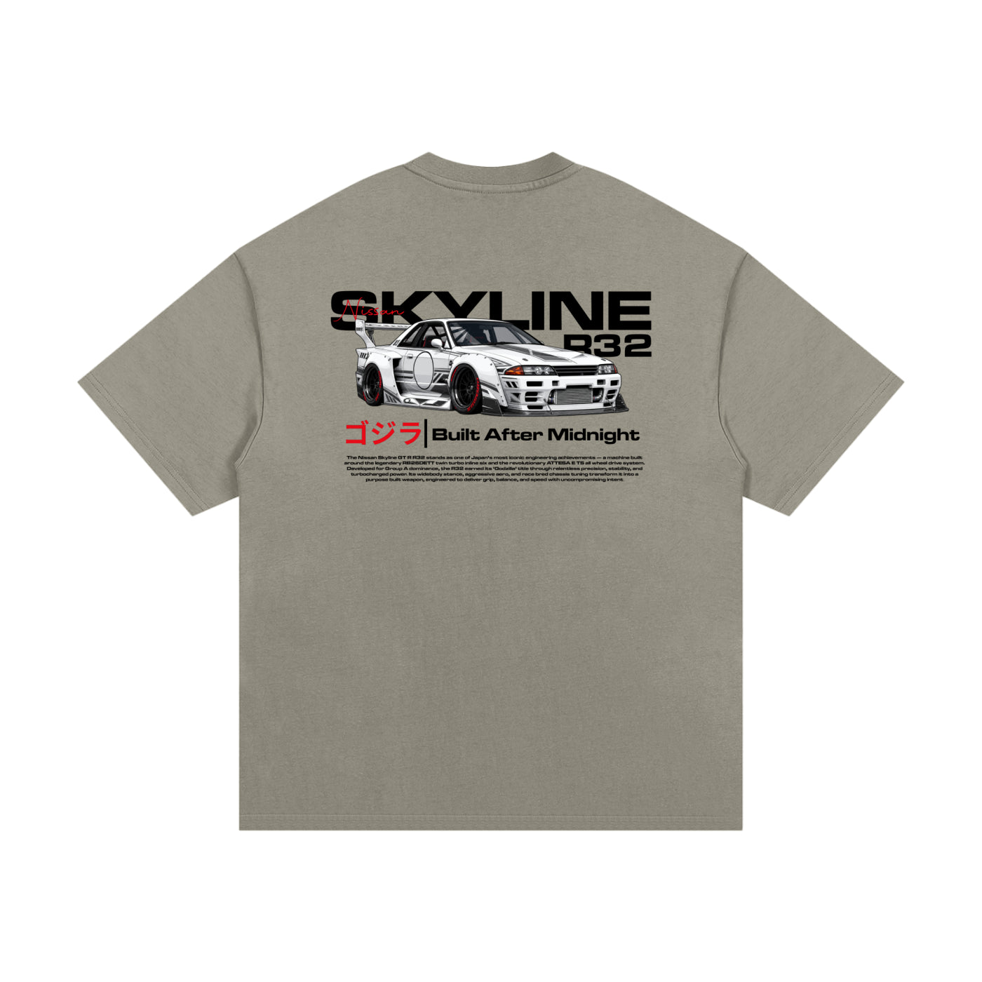 Liberty Walk Skyline — Widebody Blueprint Tee