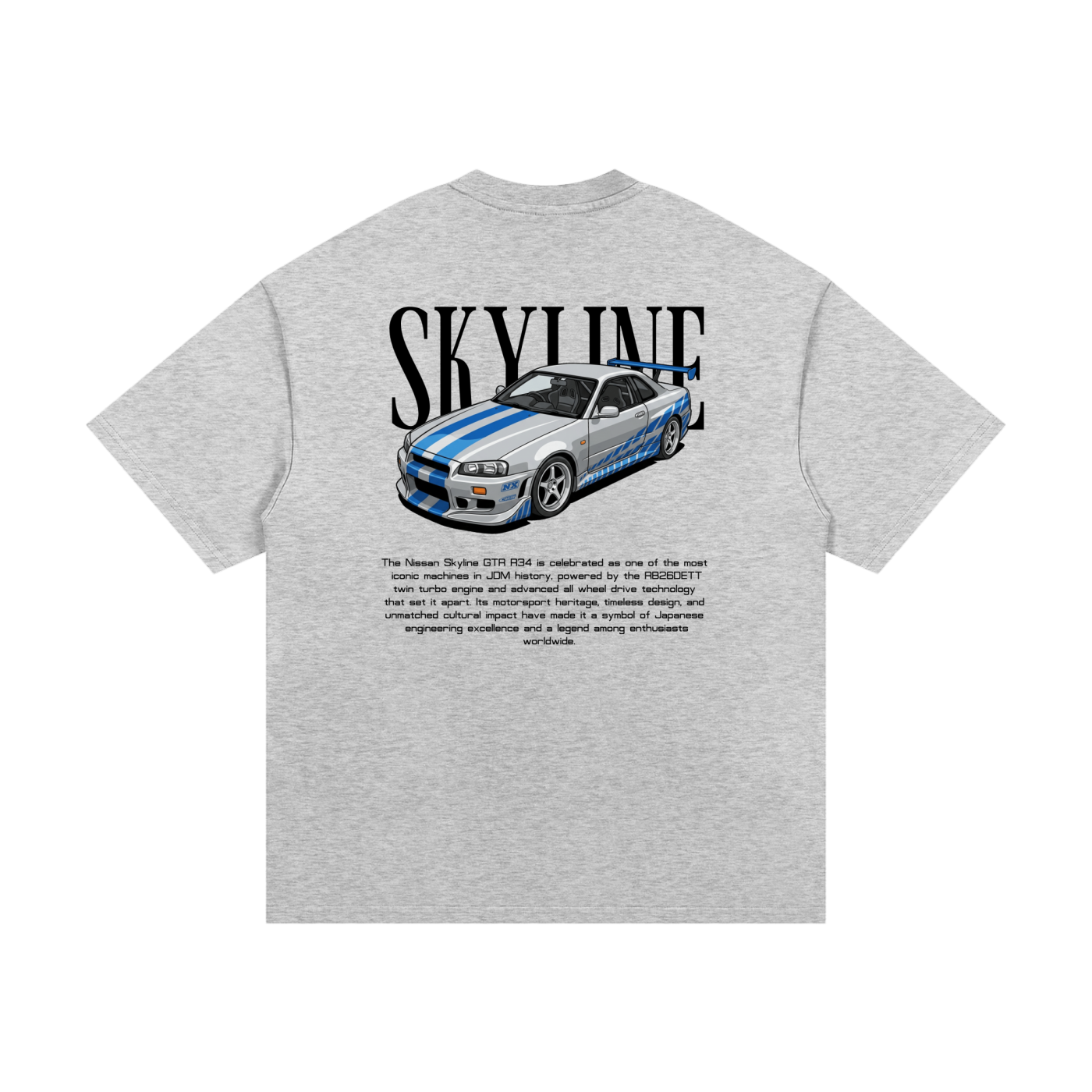 Light Skyline R34 — Heritage GT Technical Tee