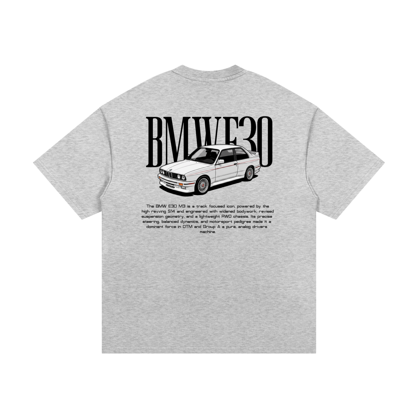 BMW E30 M3 — Euro Classic Blueprint Tee