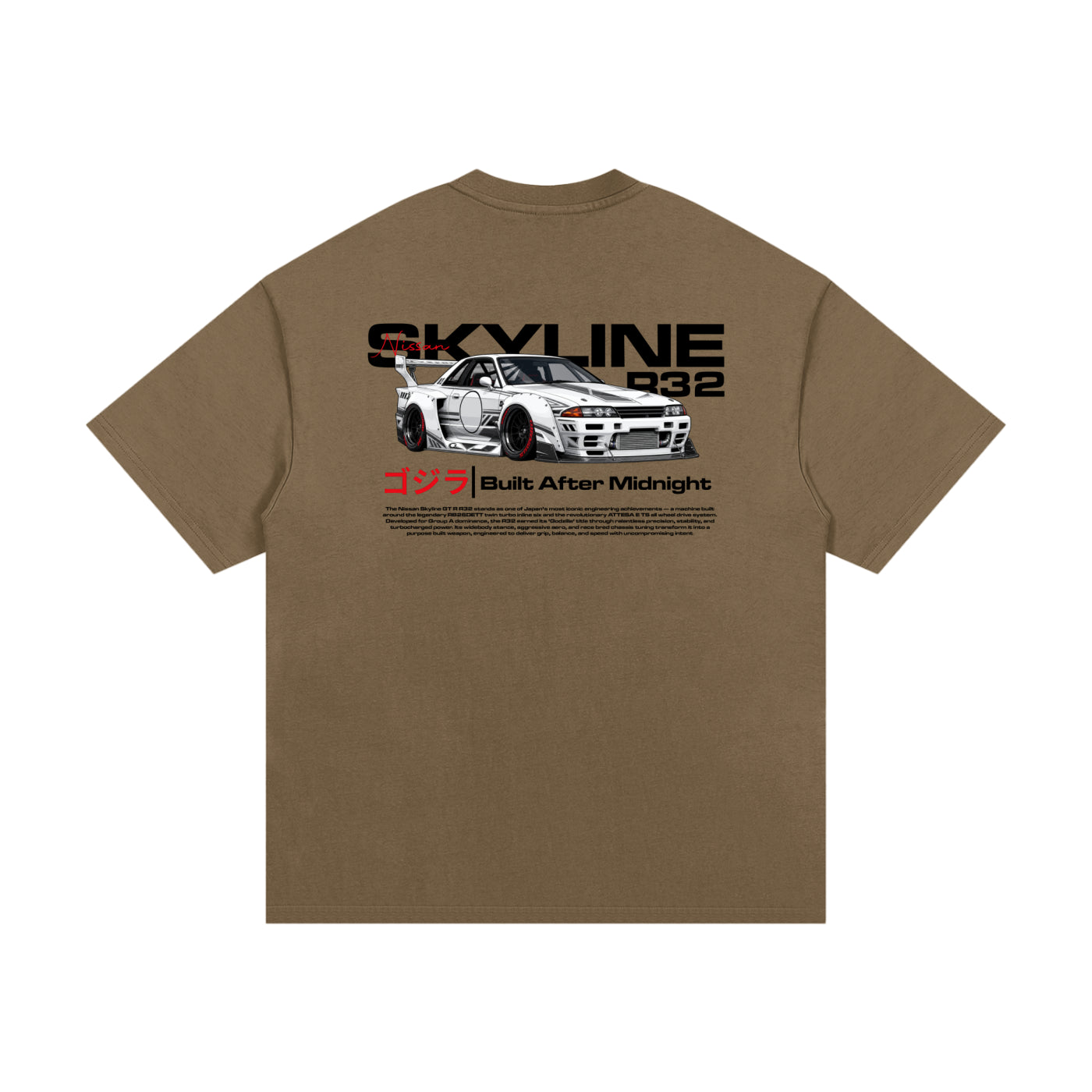 Liberty Walk Skyline — Widebody Blueprint Tee