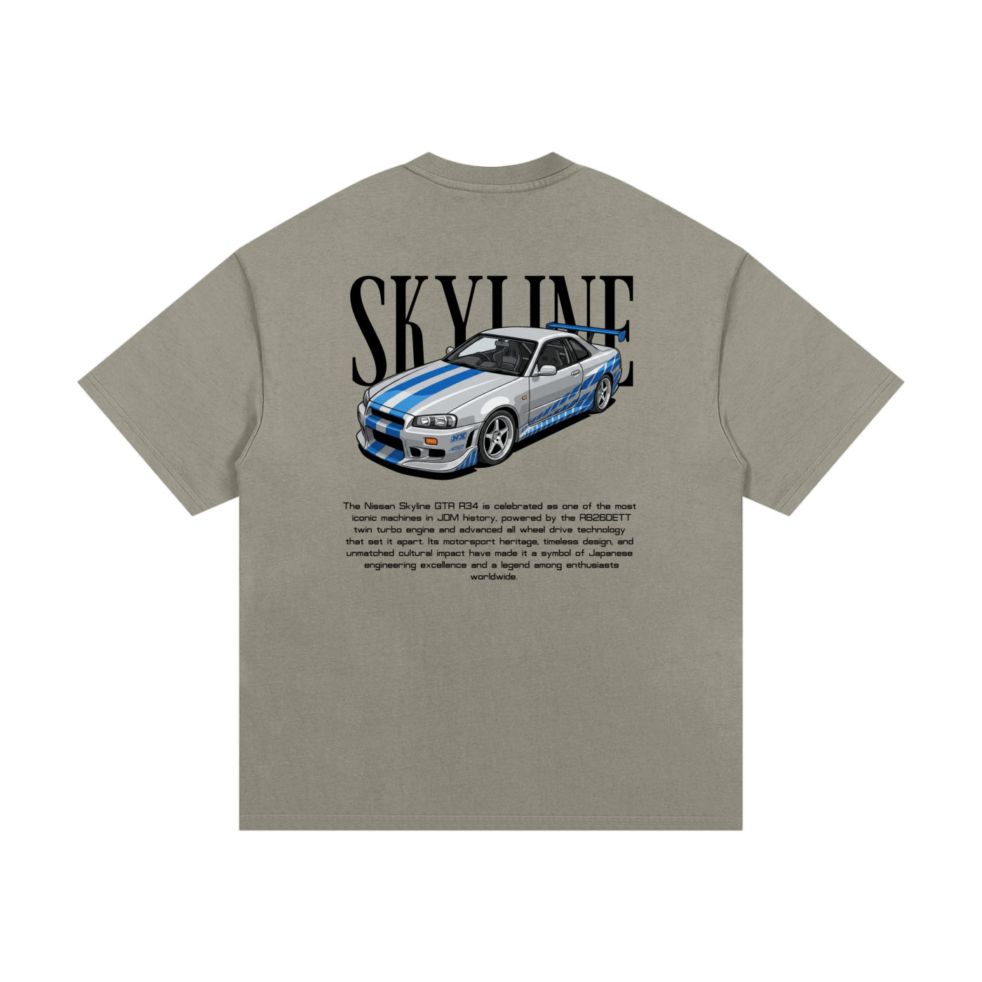 Light Skyline R34 — Heritage GT Technical Tee