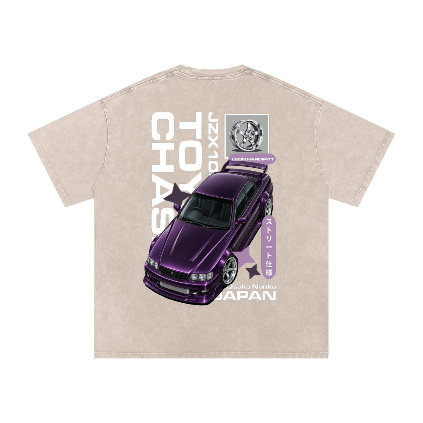 Washed Toyota Chaser JZX100 Tee