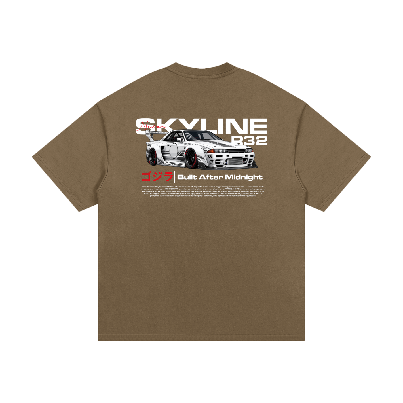 Liberty Walk Skyline — Widebody Blueprint Tee