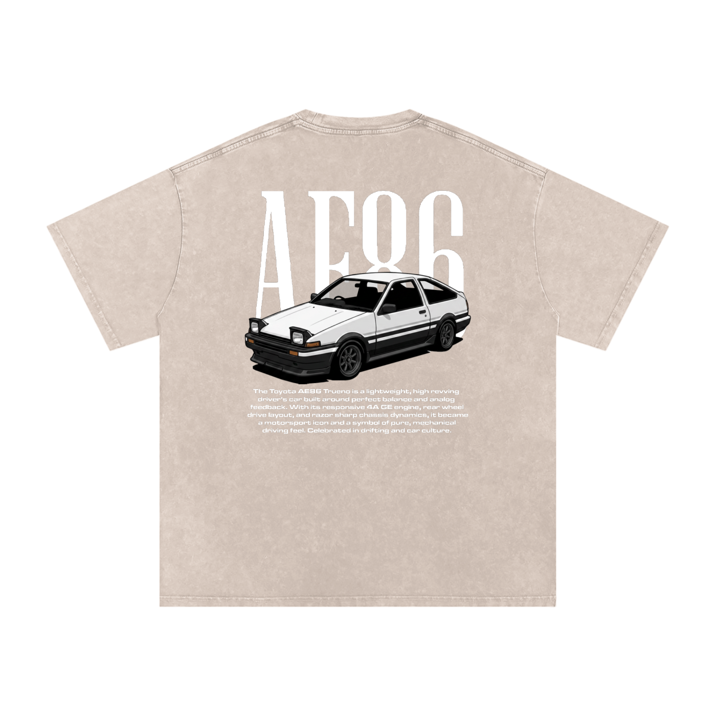 Washed Takumi's AE86 Tee