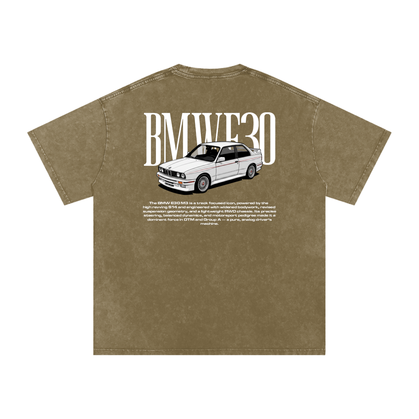 Washed BMW E30 Tee