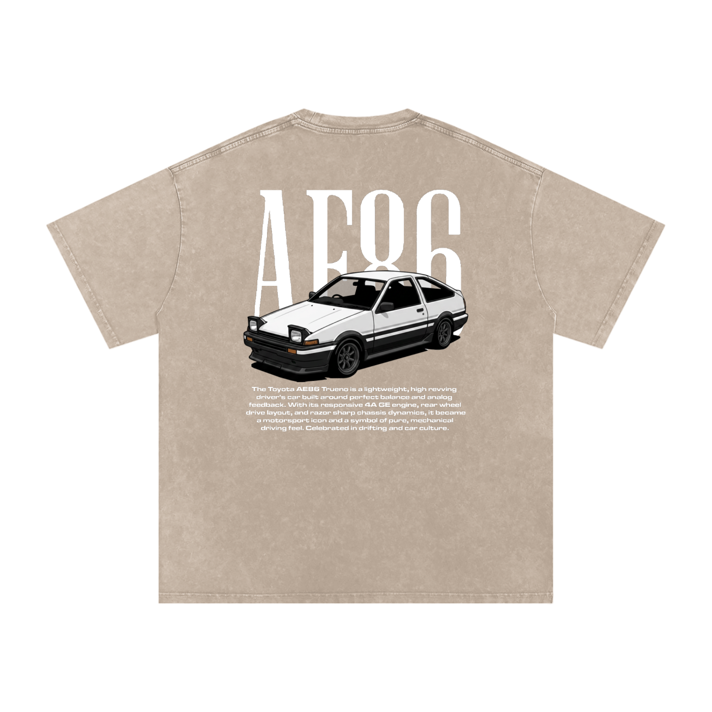 Washed Takumi's AE86 Tee