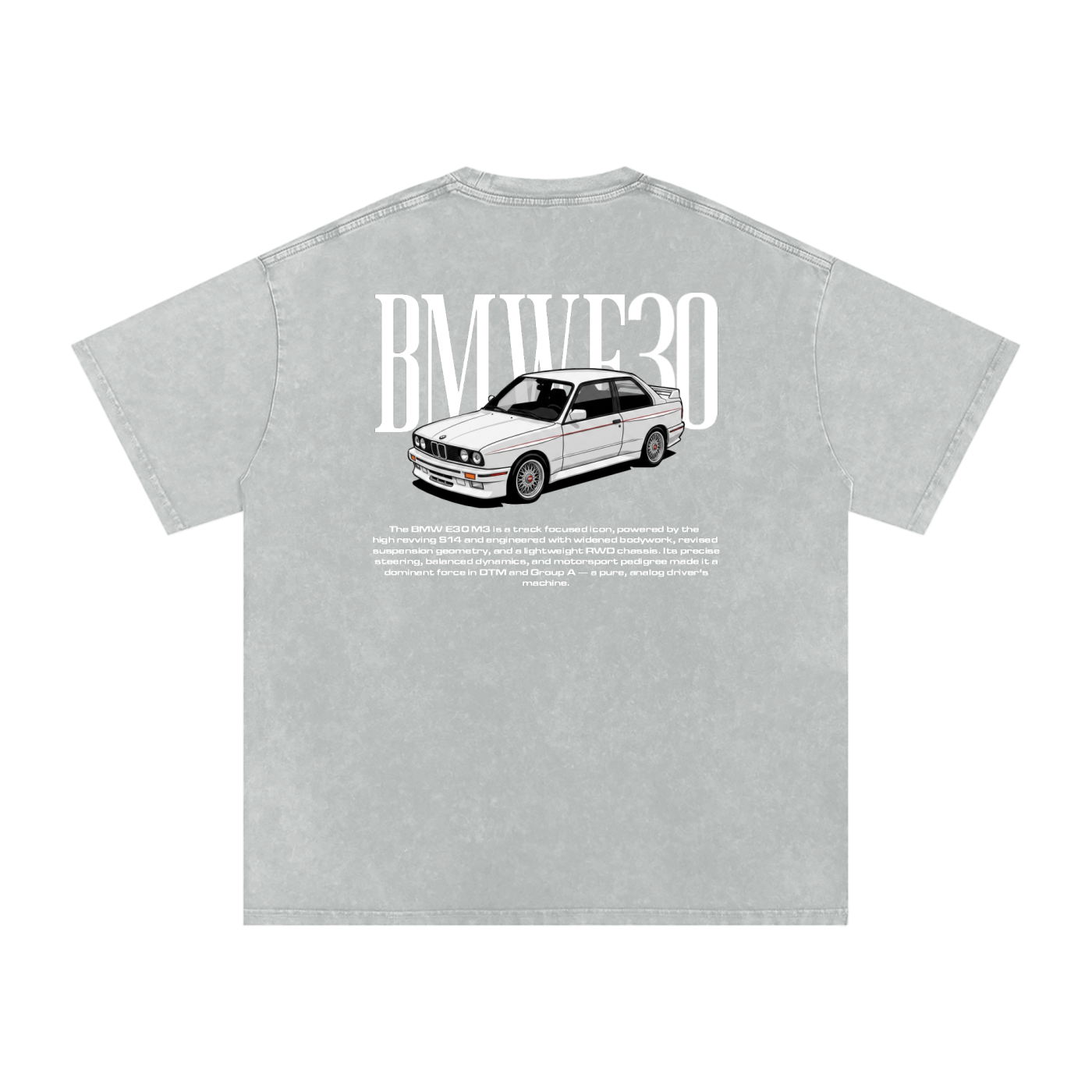 Washed BMW E30 Tee