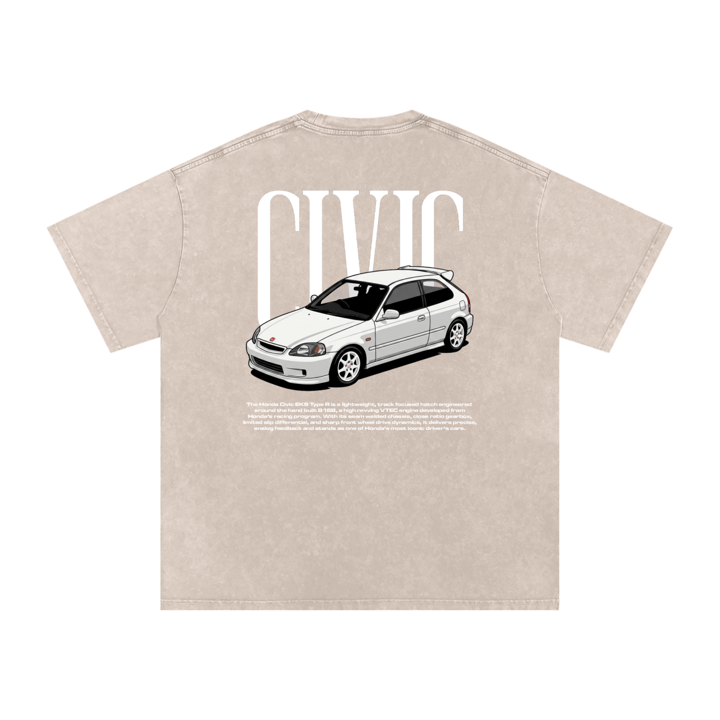 Washed Civic Tee