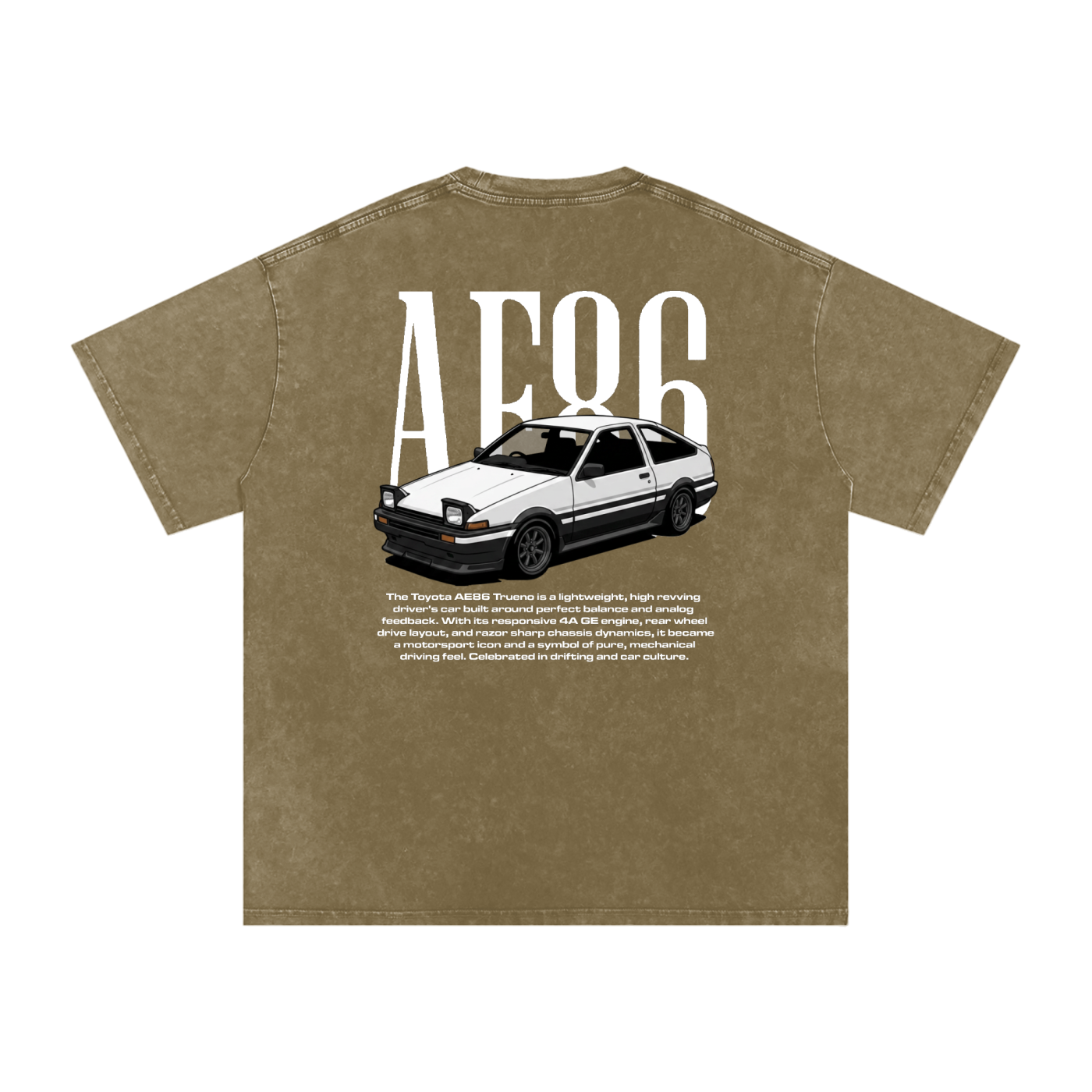 Washed Takumi's AE86 Tee