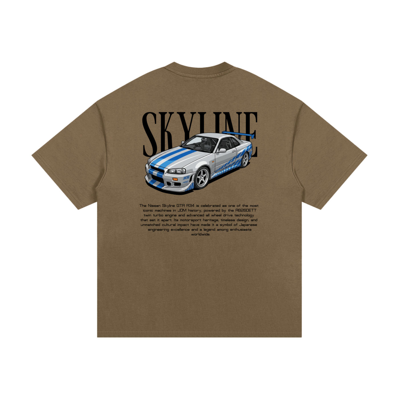 Light Skyline R34 — Heritage GT Technical Tee
