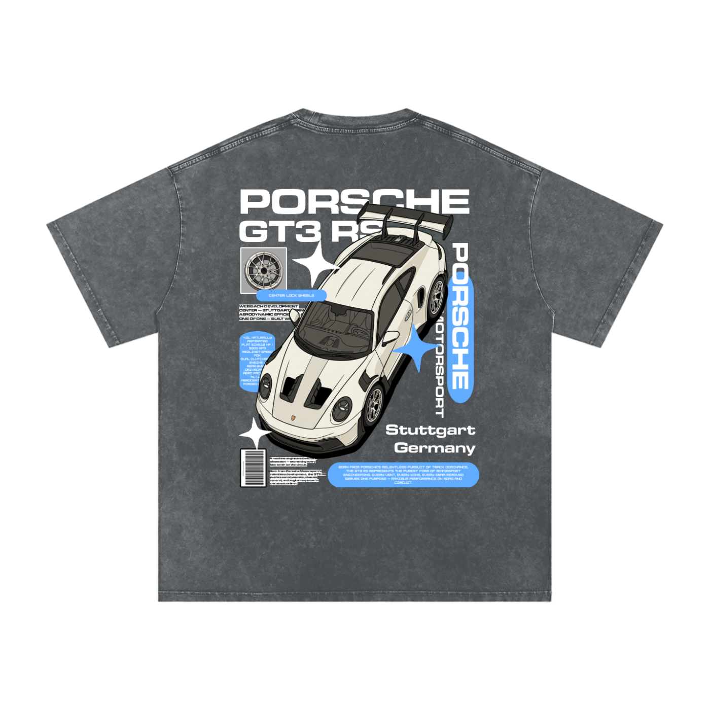 Washed GT3 RS Tee