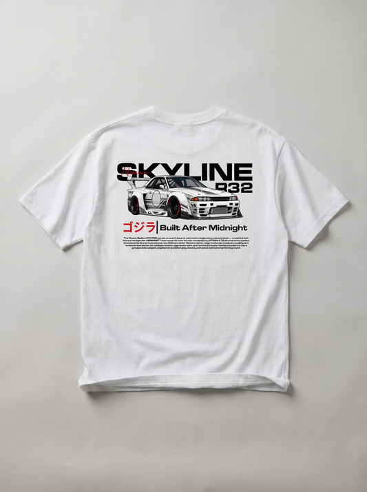 Liberty Walk Skyline — Widebody Blueprint Tee