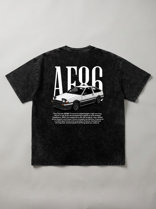 Washed Takumi's AE86 Tee