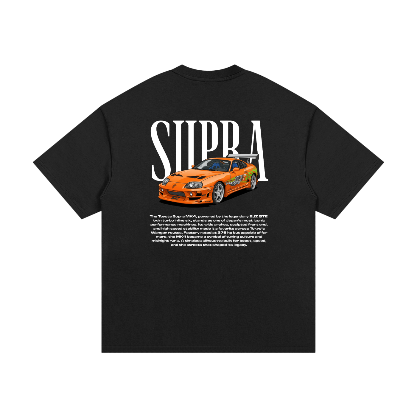 Dark Supra Mk4 — 2JZ Legend Technical Tee