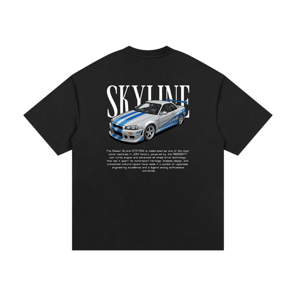 Dark Skyline R34 — Heritage GT Technical Tee