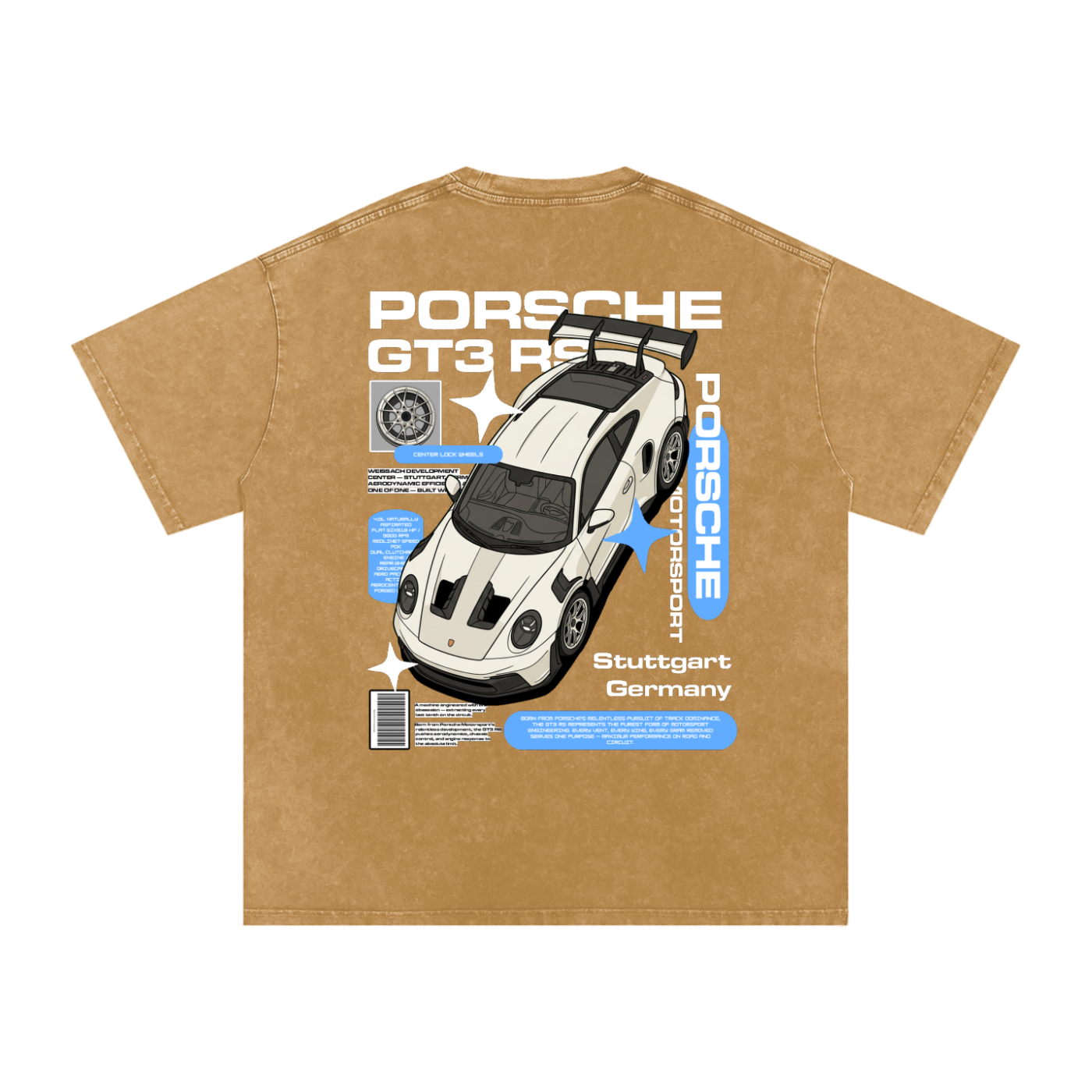 Washed GT3 RS Tee