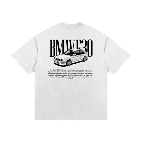 BMW E30 M3 — Euro Classic Blueprint Tee