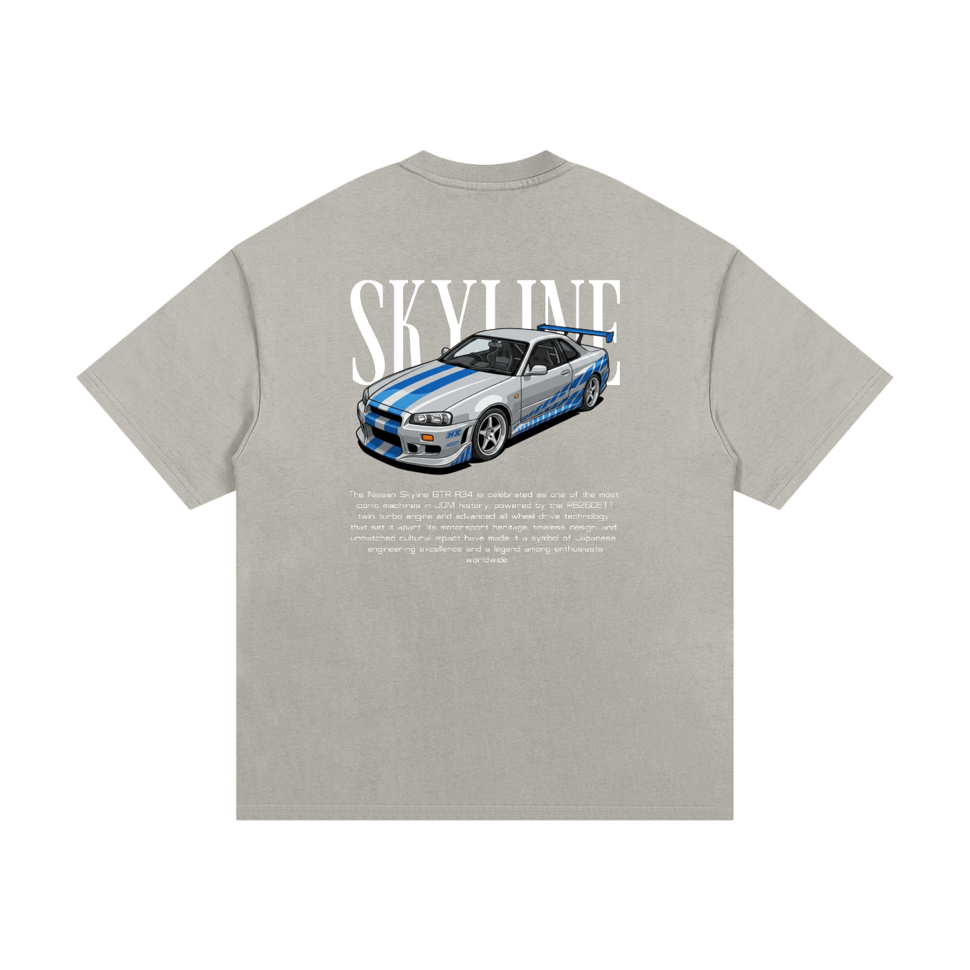 Dark Skyline R34 — Heritage GT Technical Tee