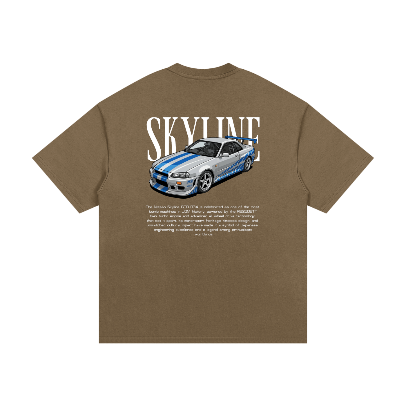 Dark Skyline R34 — Heritage GT Technical Tee