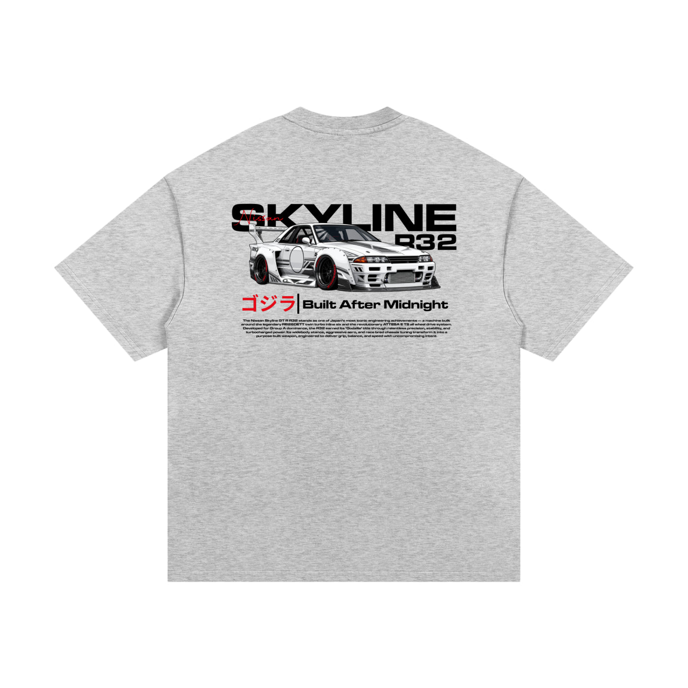 Liberty Walk Skyline — Widebody Blueprint Tee