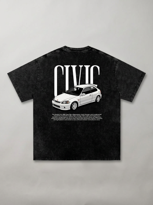 Washed Civic Tee