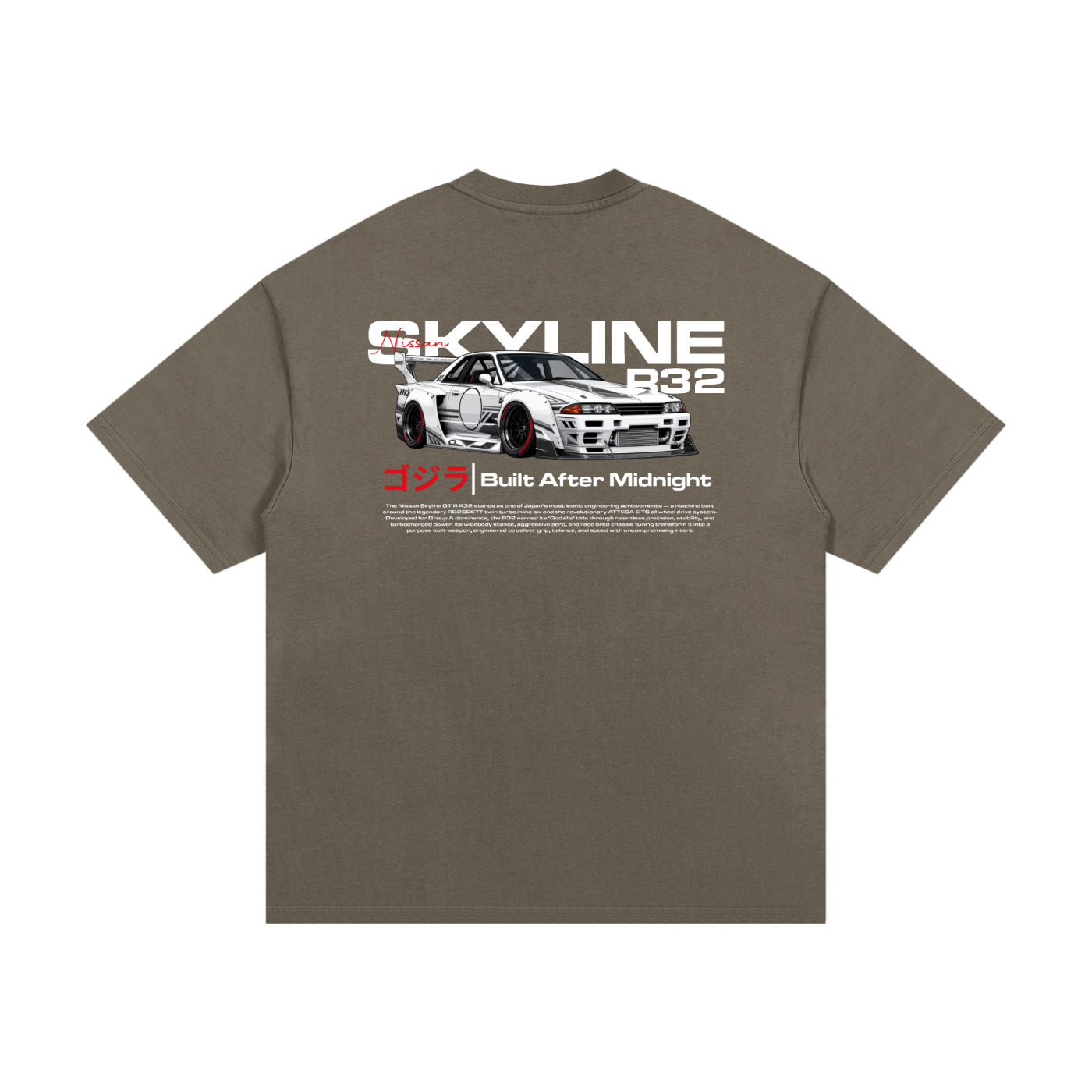 Liberty Walk Skyline — Widebody Blueprint Tee