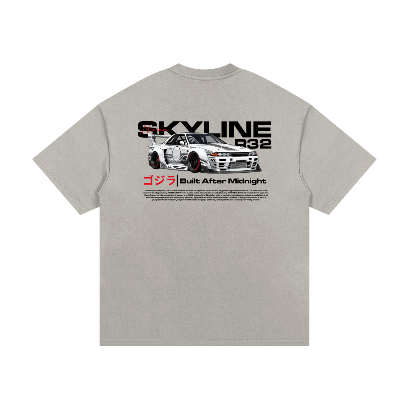 Liberty Walk Skyline — Widebody Blueprint Tee