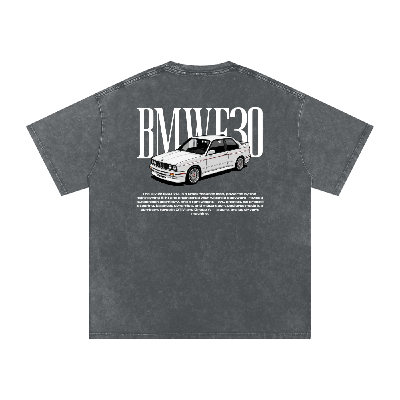 Washed BMW E30 Tee