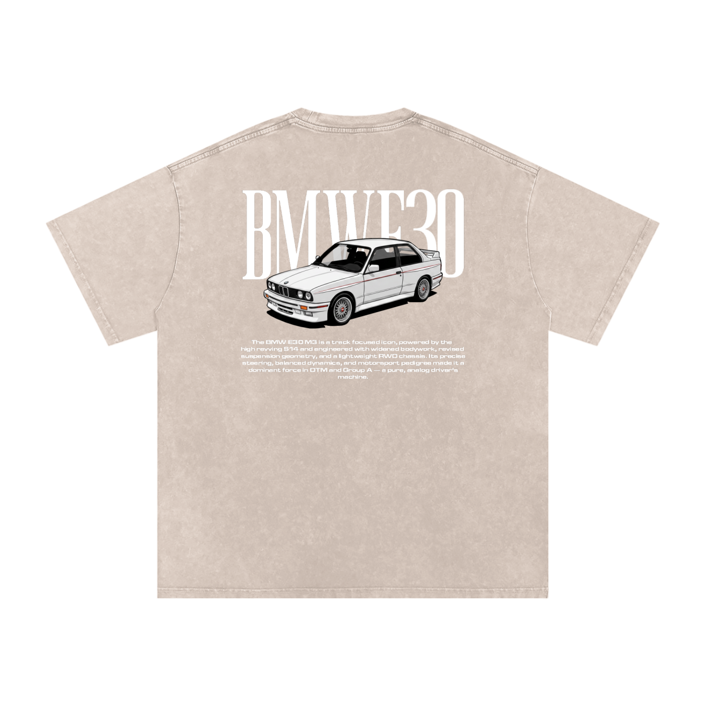 Washed BMW E30 Tee