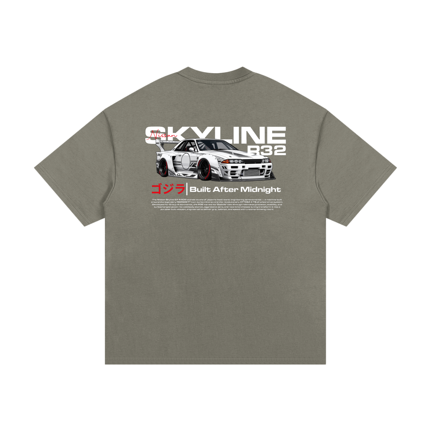 Liberty Walk Skyline — Widebody Blueprint Tee