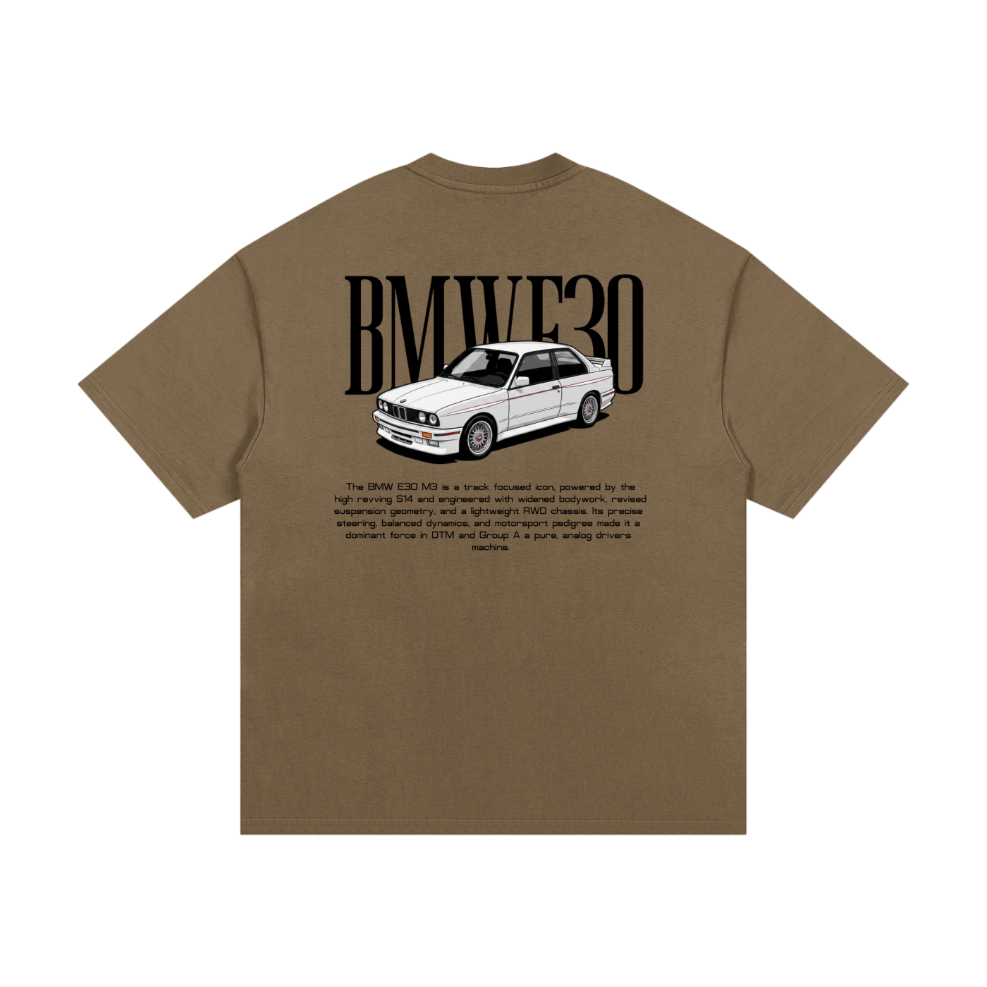 BMW E30 M3 — Euro Classic Blueprint Tee