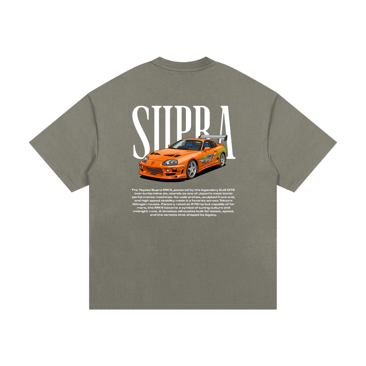 Dark Supra Mk4 — 2JZ Legend Technical Tee