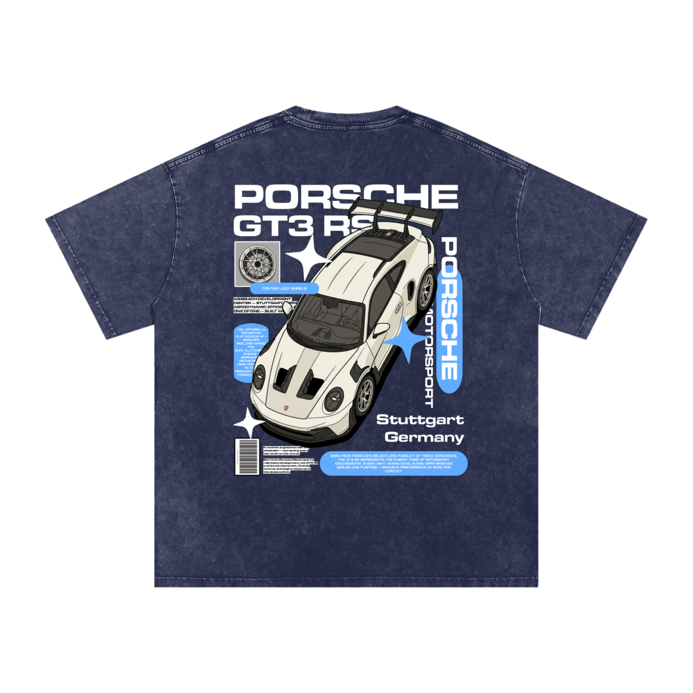 Washed GT3 RS Tee