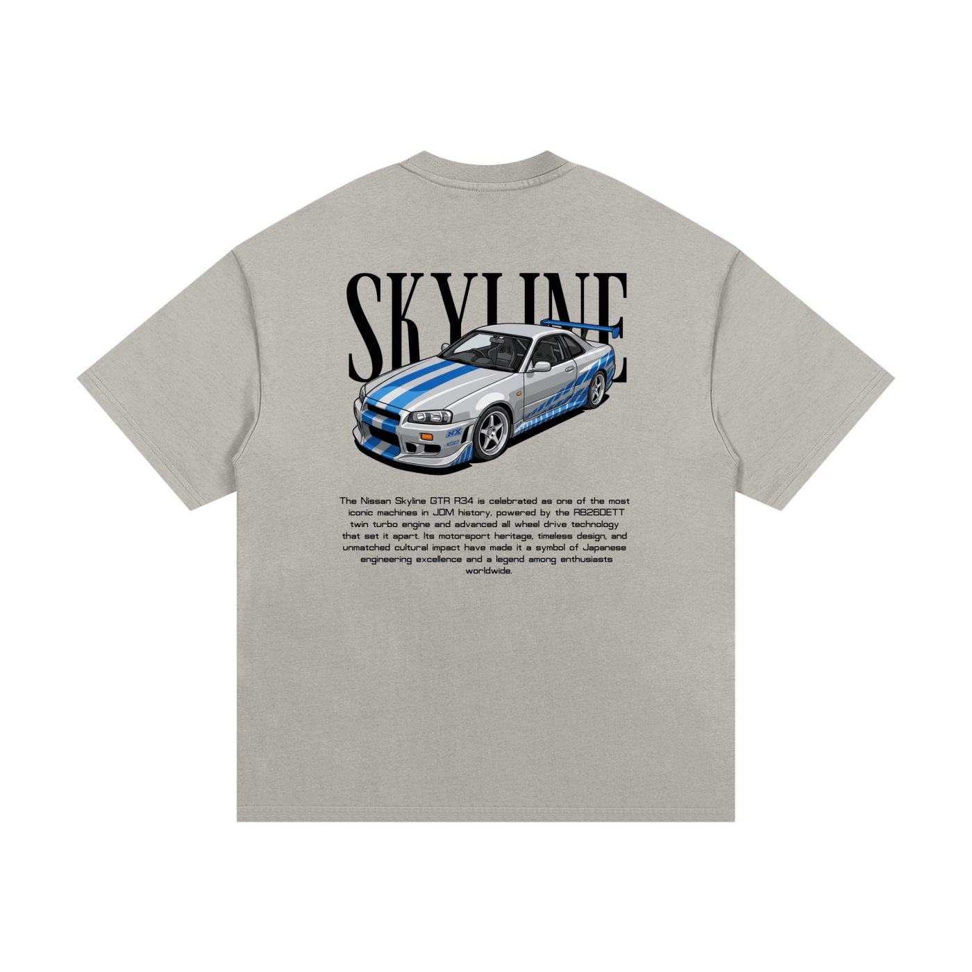 Light Skyline R34 — Heritage GT Technical Tee