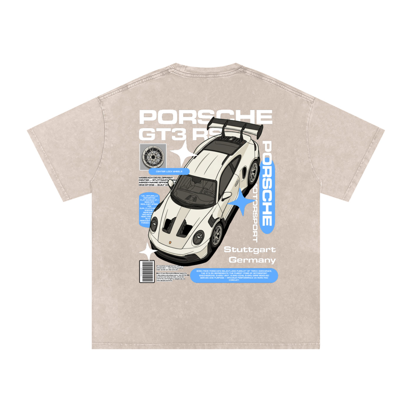 Washed GT3 RS Tee