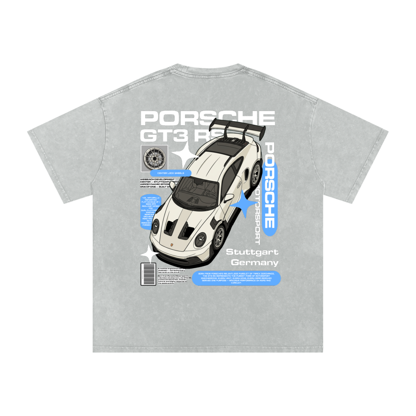 Washed GT3 RS Tee