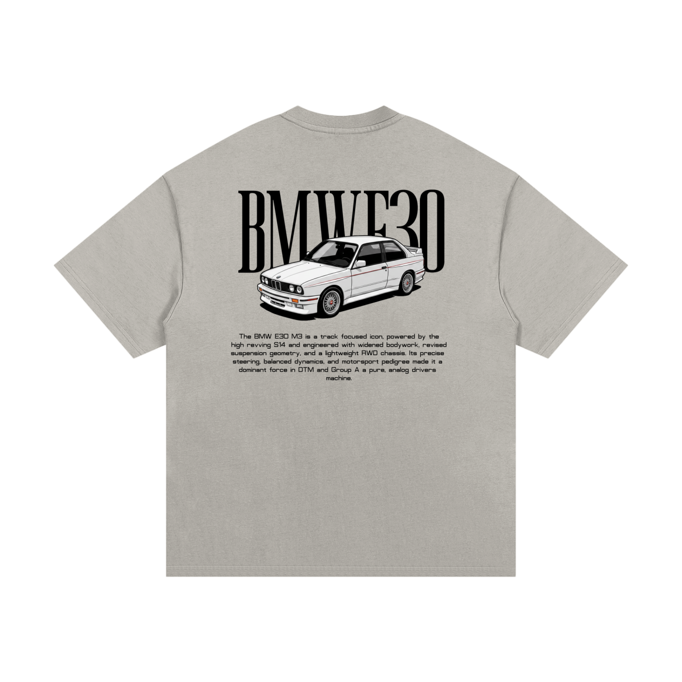 BMW E30 M3 — Euro Classic Blueprint Tee